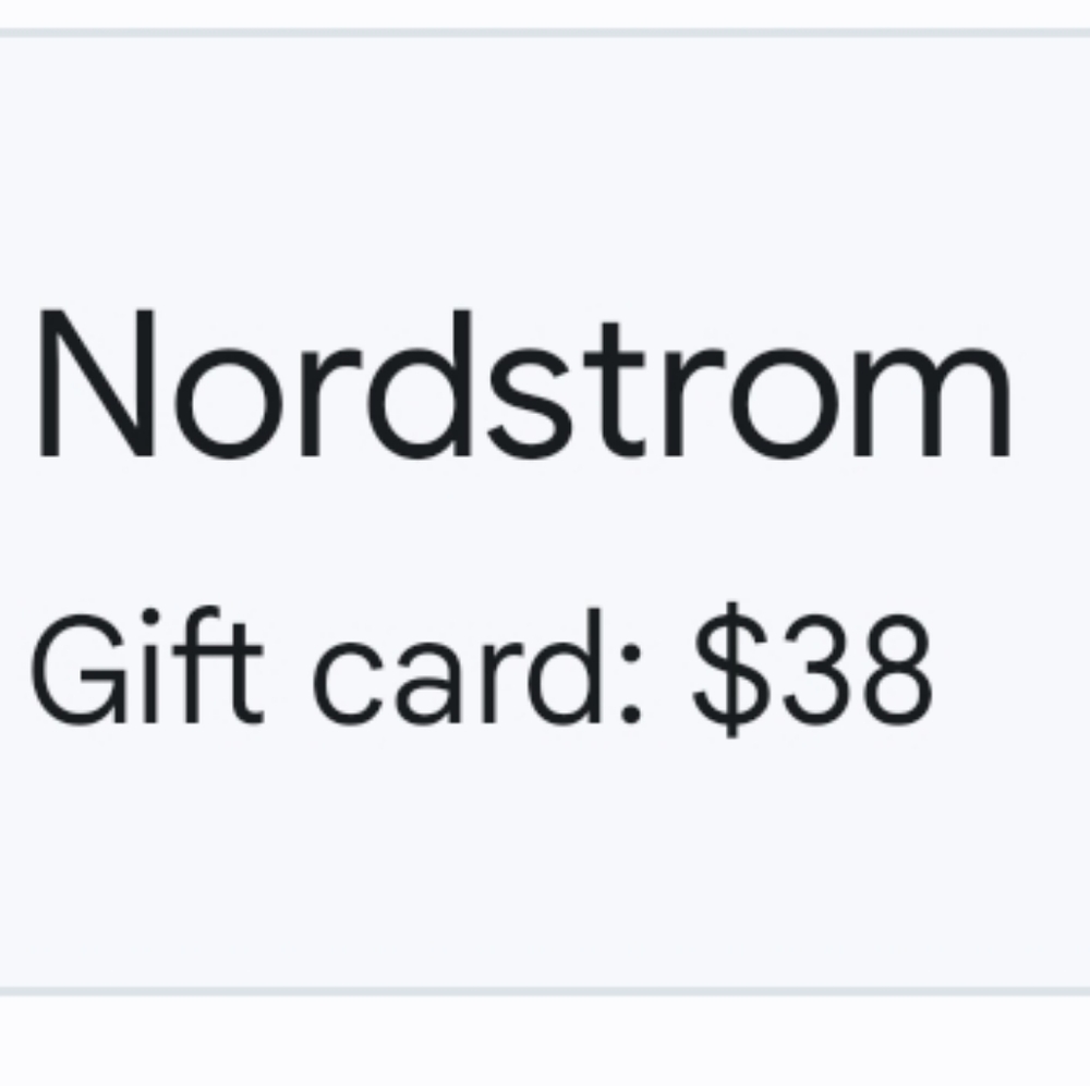 Nordstrom egift